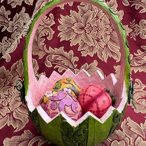 Jim Shore "A Taste of Summer's Goodness" Watermelon Basket (2007)